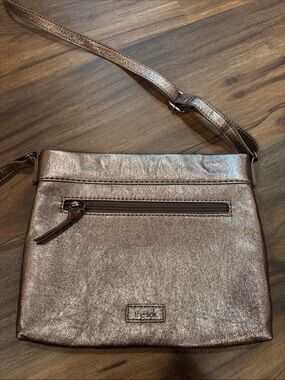 The Sak Sparkly Silver Shoulder Crossbody